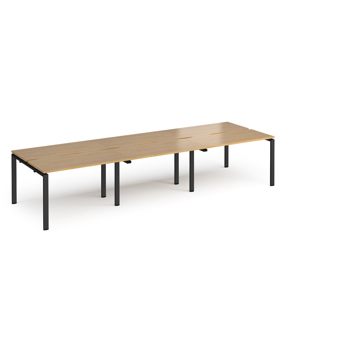 Adapt triple back to back desks 1200mm deep - E3612-K-O