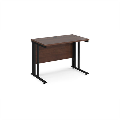 Maestro 25 cable managed 600mm deep desk - MCM610KW