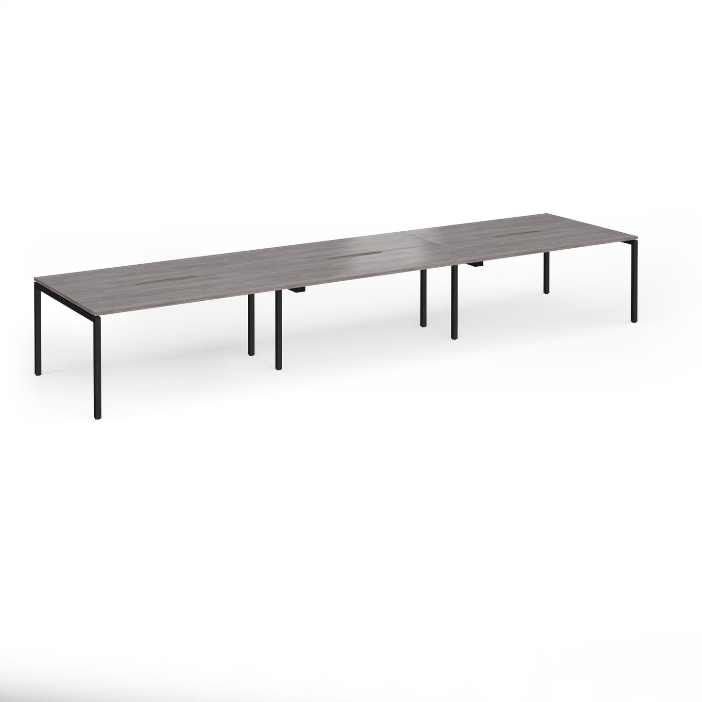 Connex Plus Goal Post Double Back to Back Desks 1200mm deep - GCO4812-K-GO