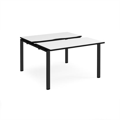 Adapt sliding top B2B desks 1200mm deep - STE1212-K-WK