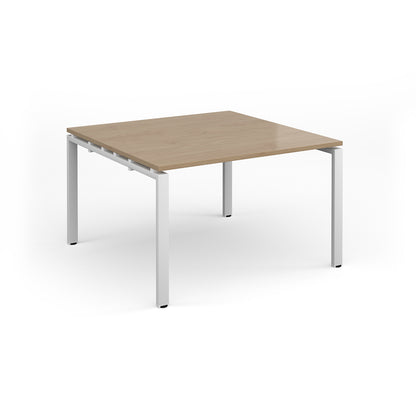 Adapt square boardroom table - EBT1212-WH-KO