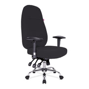 Ergonomic High Back Multi-Functional Synchronous Operator Chair with Adjustable Arms