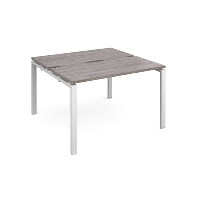 Adapt back to back desks 1200mm deep - E1212-WH-GO