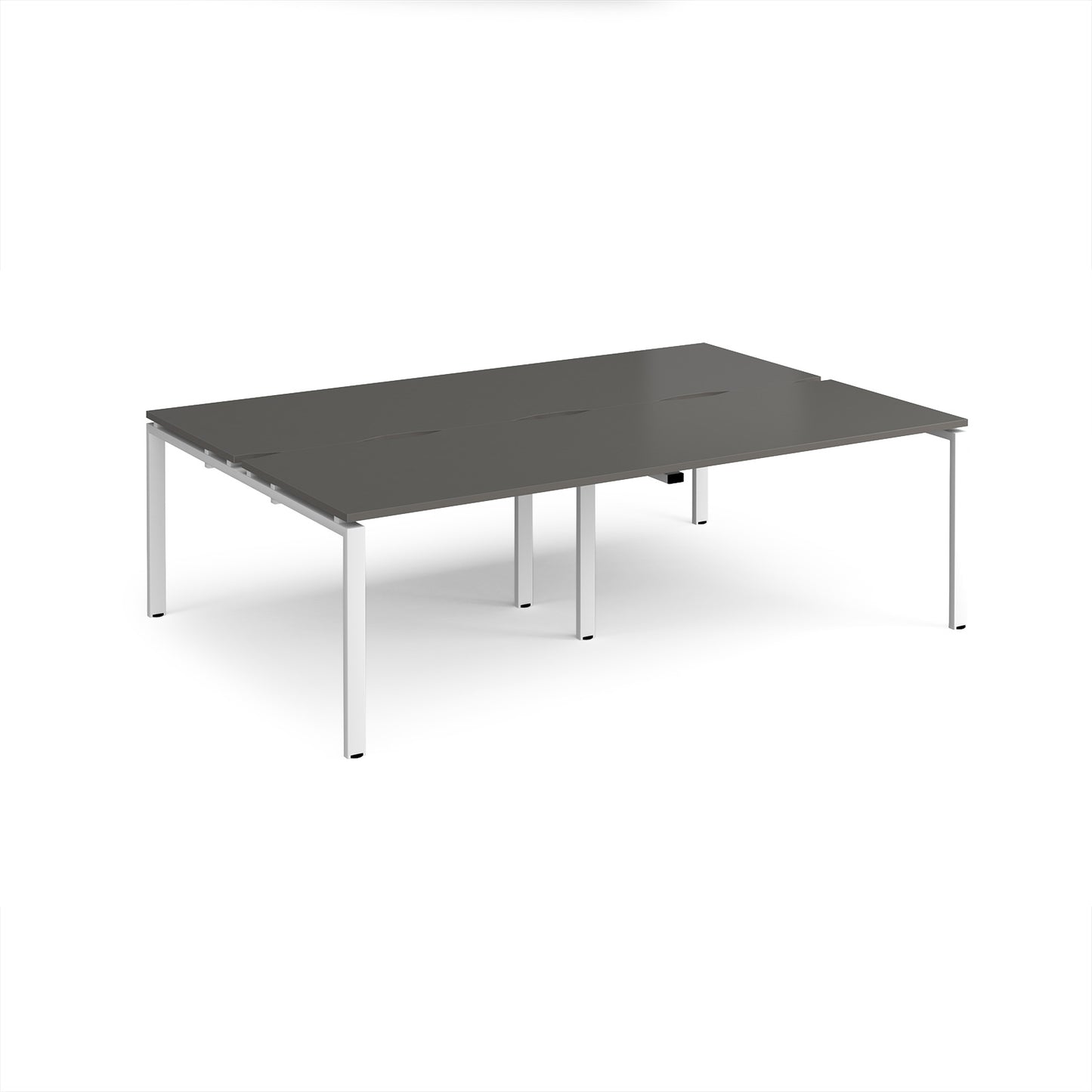 Adapt double back to back desks 1600mm deep - E2416-WH-OG
