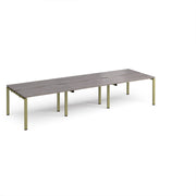 Adapt triple back to back desks 1200mm deep