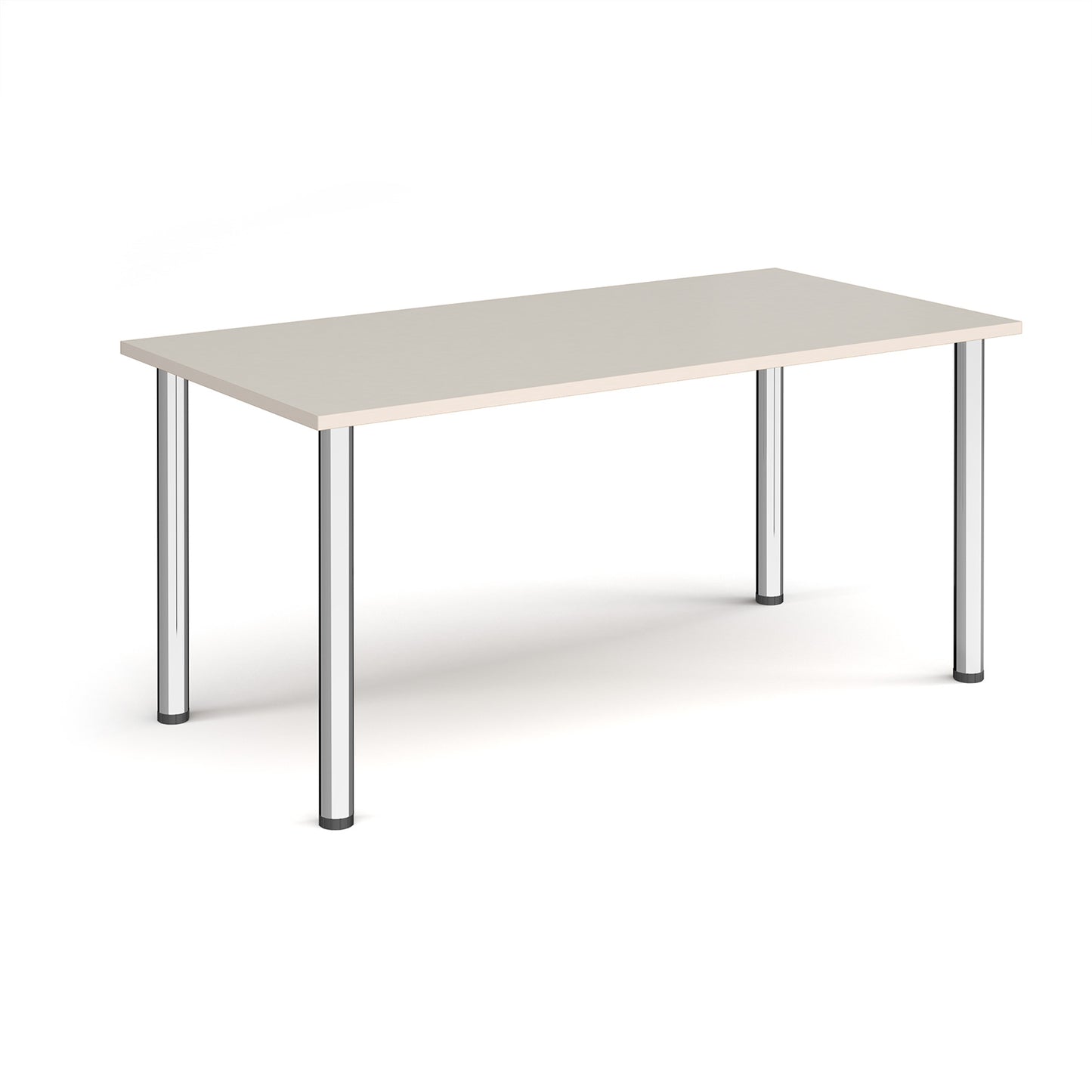 Rectangular radial leg meeting table - DRL1600-C-LG