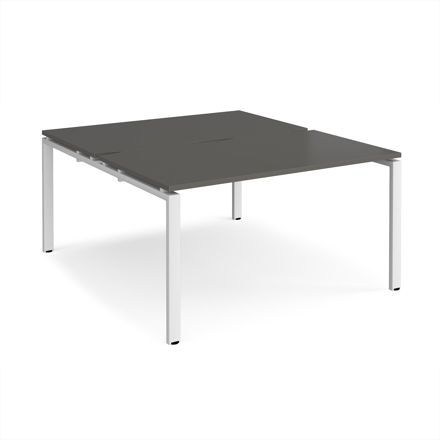 Adapt back to back desks 1600mm deep - E1416-WH-OG
