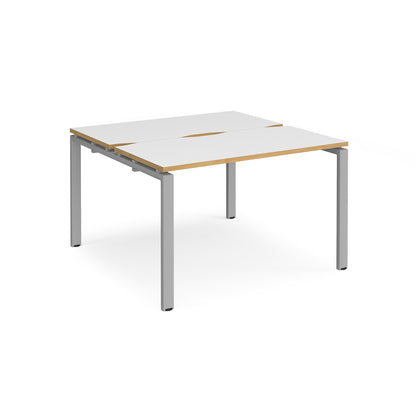 Adapt back to back desks 1200mm deep - E1212-S-WO