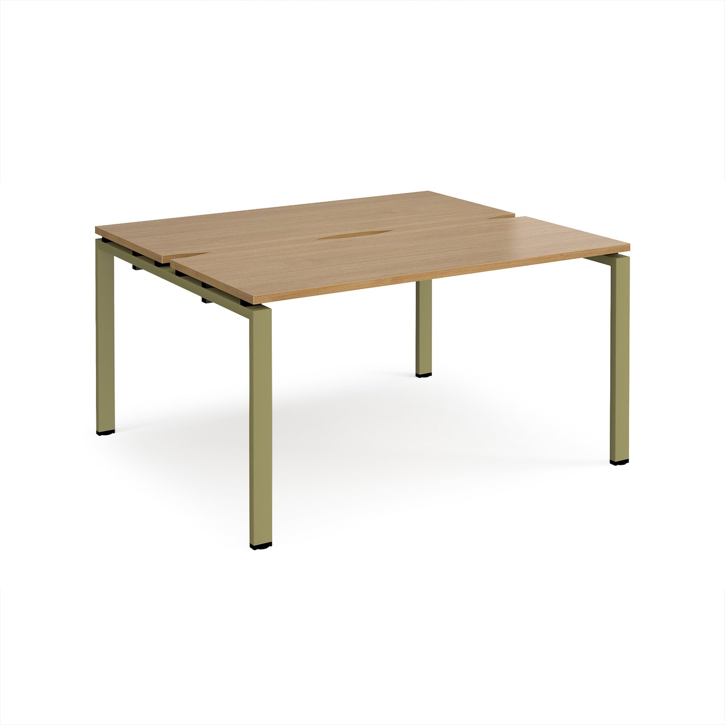 Adapt back to back desks 1200mm deep - E1412-GN-O