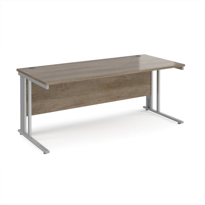 Maestro 25 cable managed 800mm deep desk - MCM18SNO