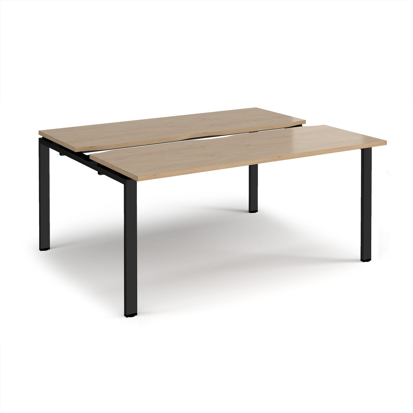 Adapt sliding top B2B desks 1200mm deep - STE1612-K-KO