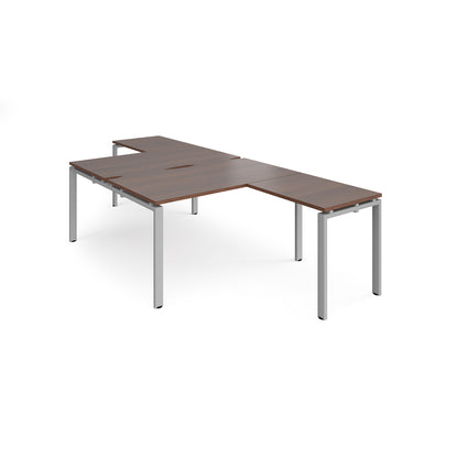 Adapt back to back desk with return - ER14168-S-W