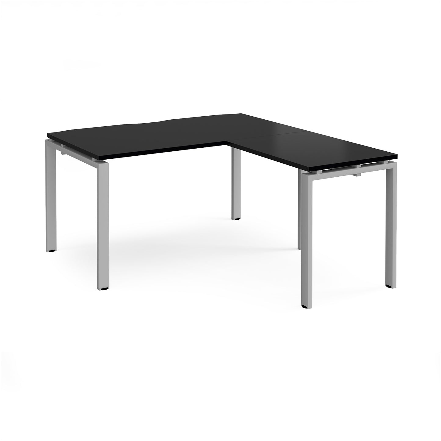 Adapt straight desk with return - ER1488-S-BK