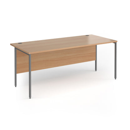 Contract 25 H-Frame straight desk - CH18S-G-B