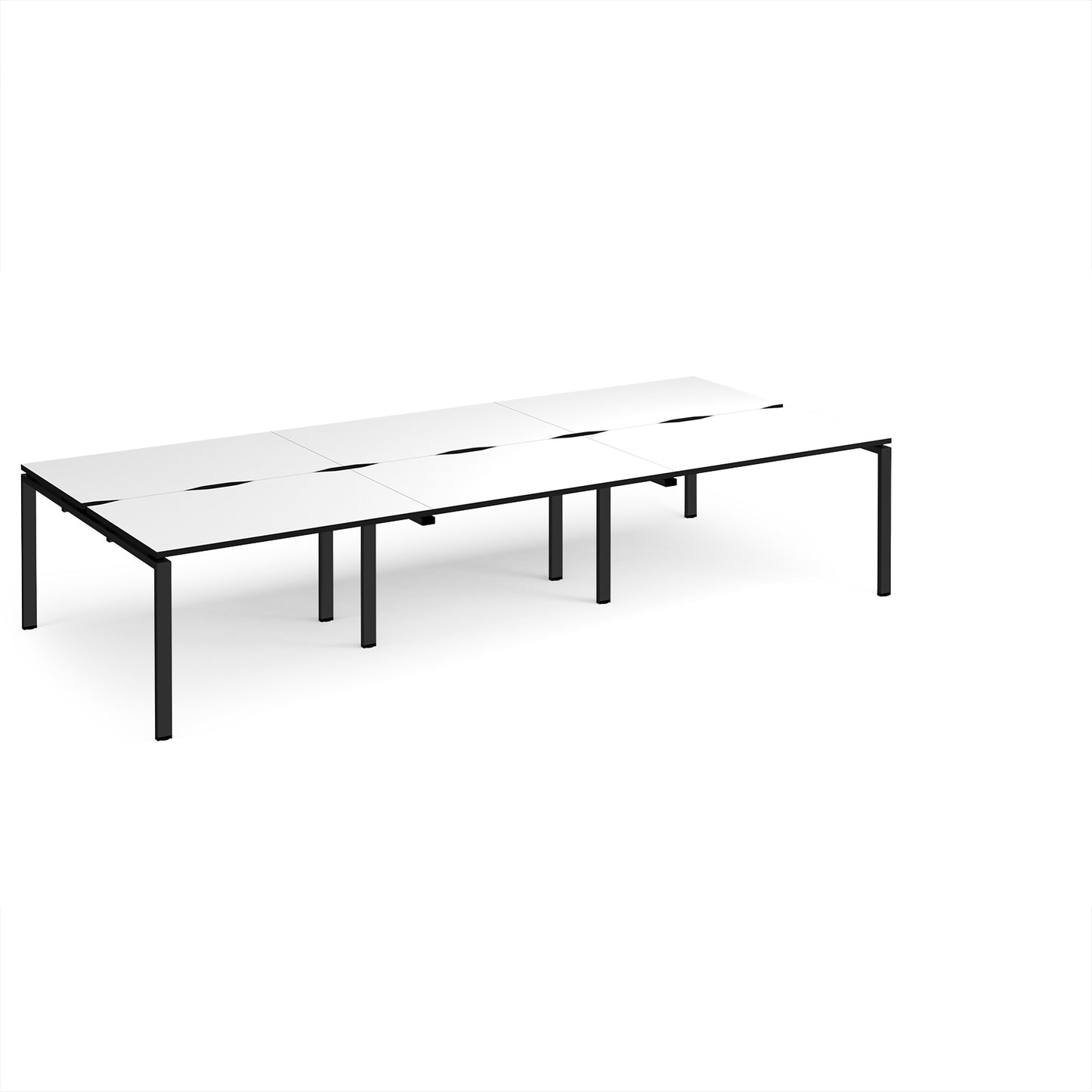 Adapt triple back to back desks 1600mm deep - E3616-K-WK