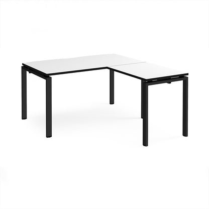 Adapt straight desk with return - ER1488-K-WK