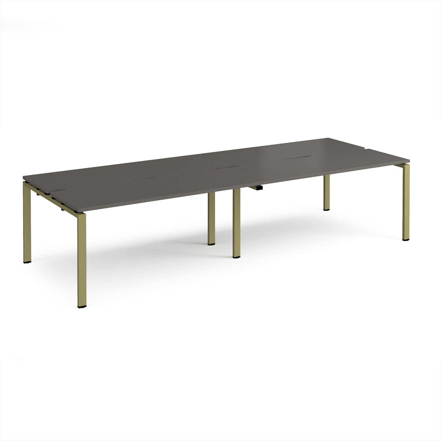 Adapt double back to back desks 1200mm deep - E3212-GN-OG