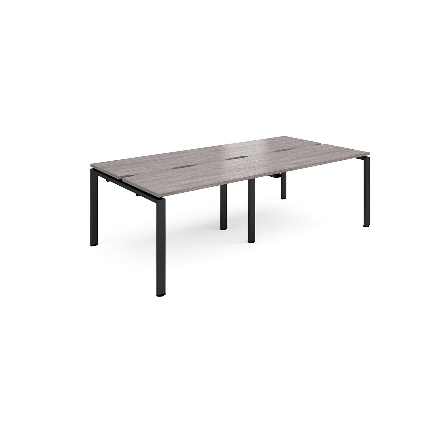 Adapt sliding top double B2B desks 1200mm deep - STE2412-K-GO