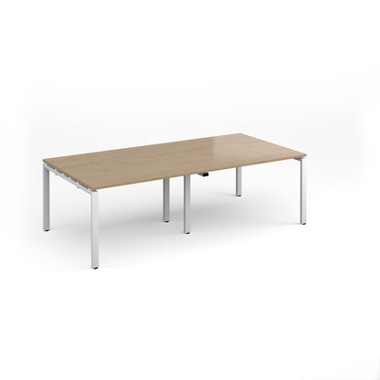 Adapt rectangular boardroom table - EBT2412-WH-KO
