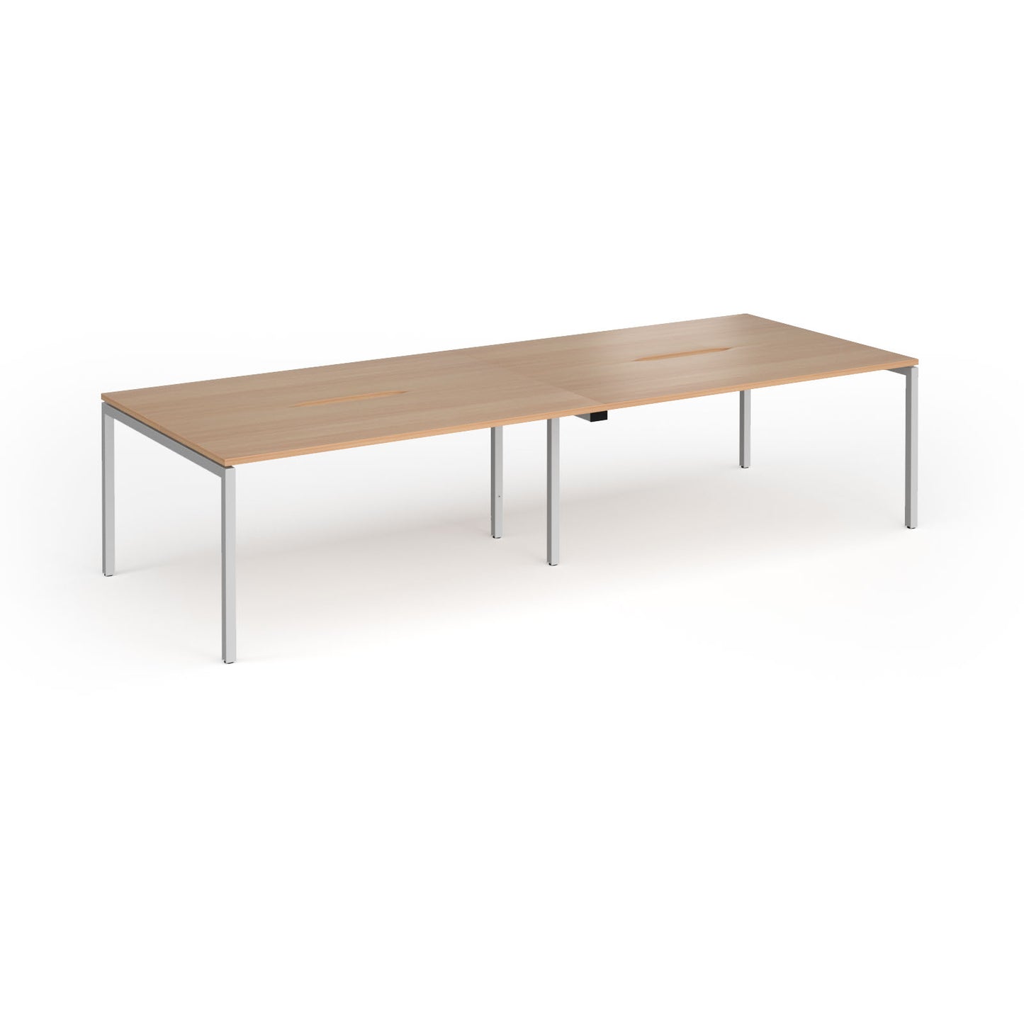 Connex Plus Goal Post Double Back to Back Desks 1200mm deep - GCO3212-S-B