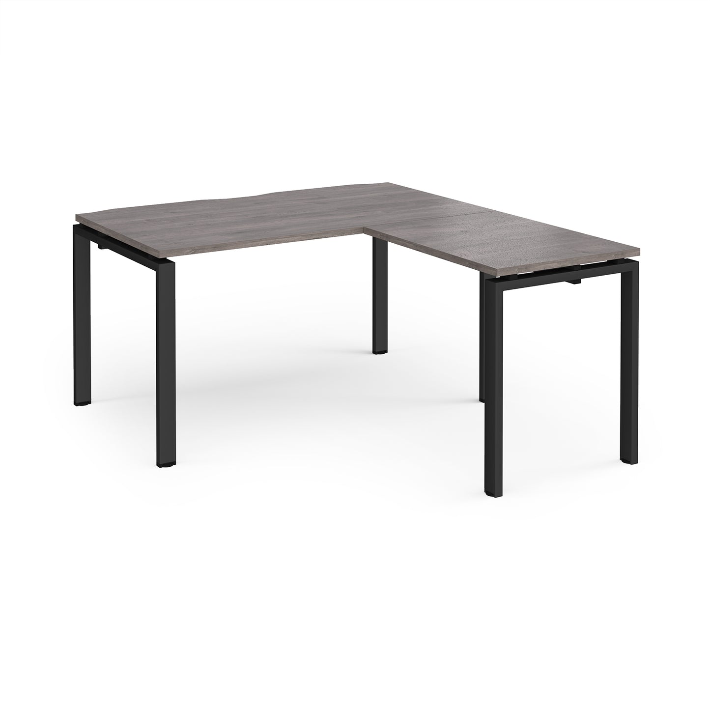 Adapt straight desk with return - ER1488-K-GO
