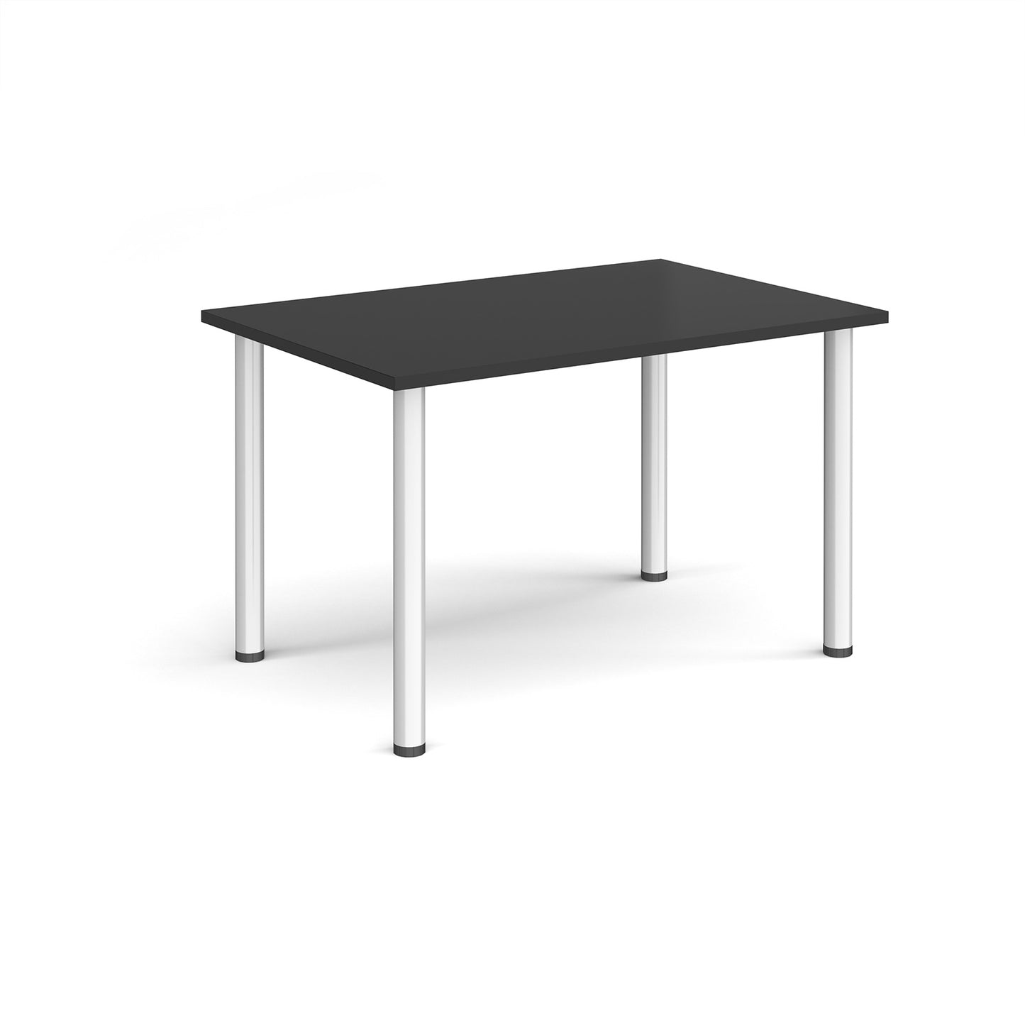 Rectangular radial leg meeting table - DRL1200-S-BK