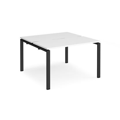 Adapt back to back desks 1200mm deep - E1212-K-WH