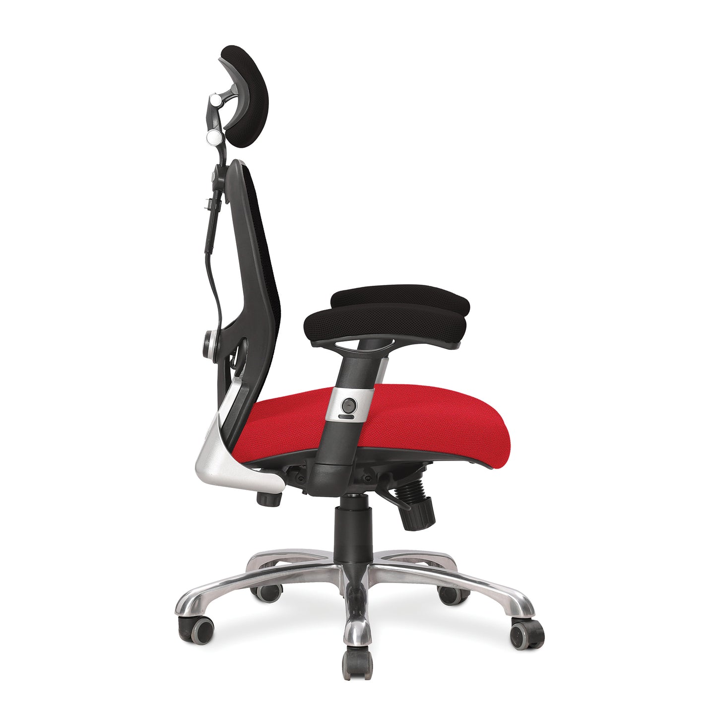 Ergonomic Luxury High Back Executive Mesh Chair with Chrome Base Certified for 24 Hour Use
