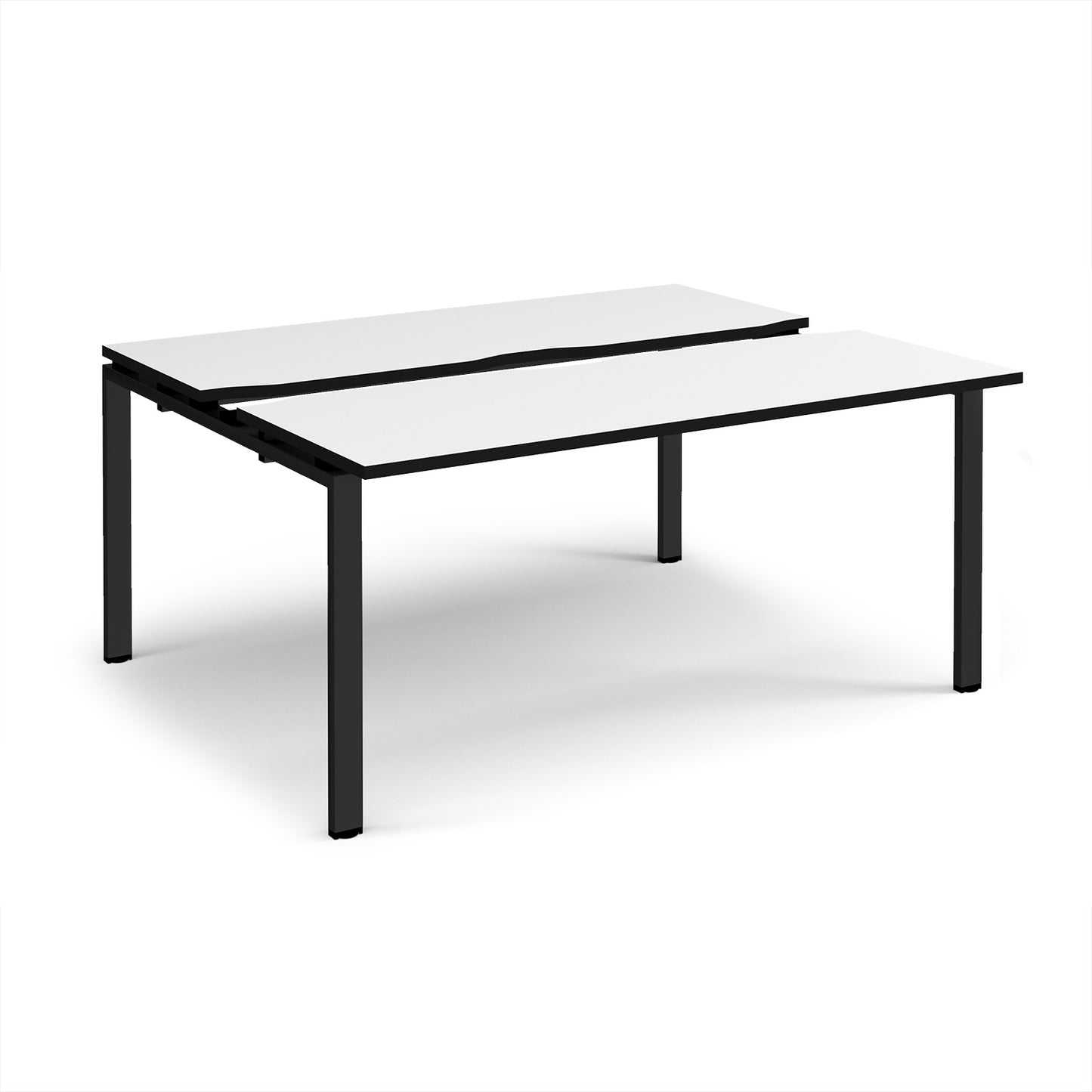 Adapt sliding top B2B desks 1200mm deep - STE1612-K-WK