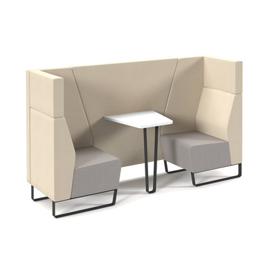 Encore Open high back meeting booth - ENCOP-POD02-MF