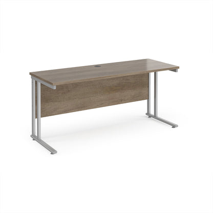 Maestro 25 cantilever 600mm deep desk - MC616SNO