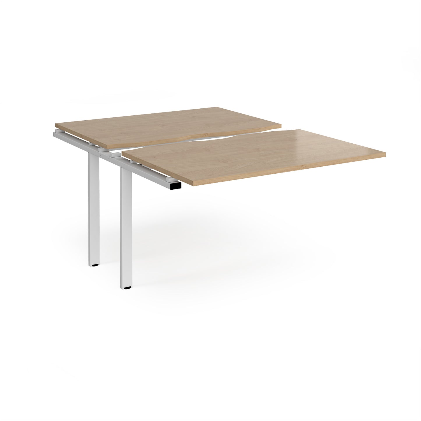 Adapt sliding top add on unit single 1600mm deep - STE1216-AB-WH-KO