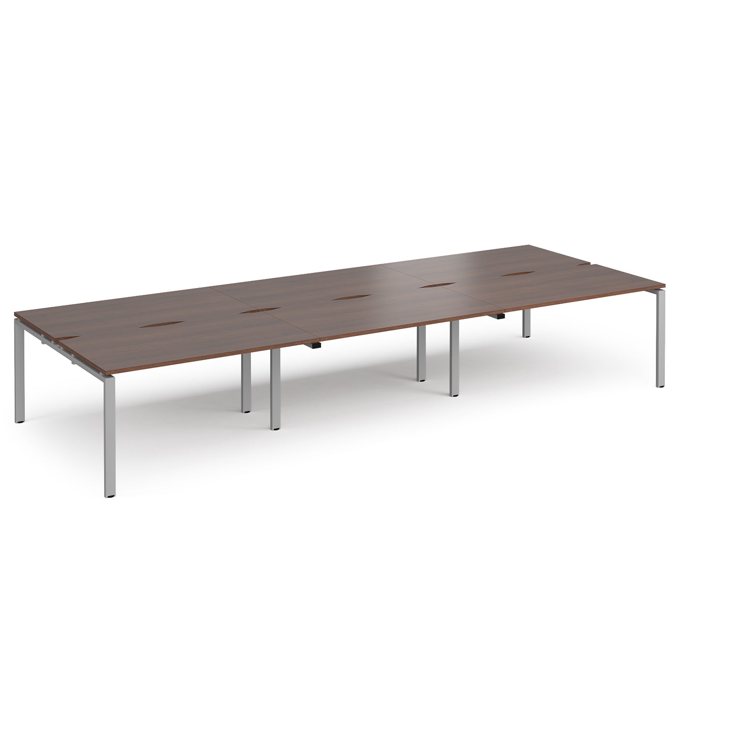 Adapt triple back to back desks 1600mm deep - E4216-S-W