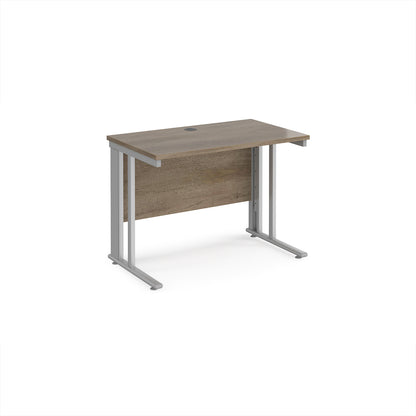 Maestro 25 cable managed 600mm deep desk - MCM610SNO