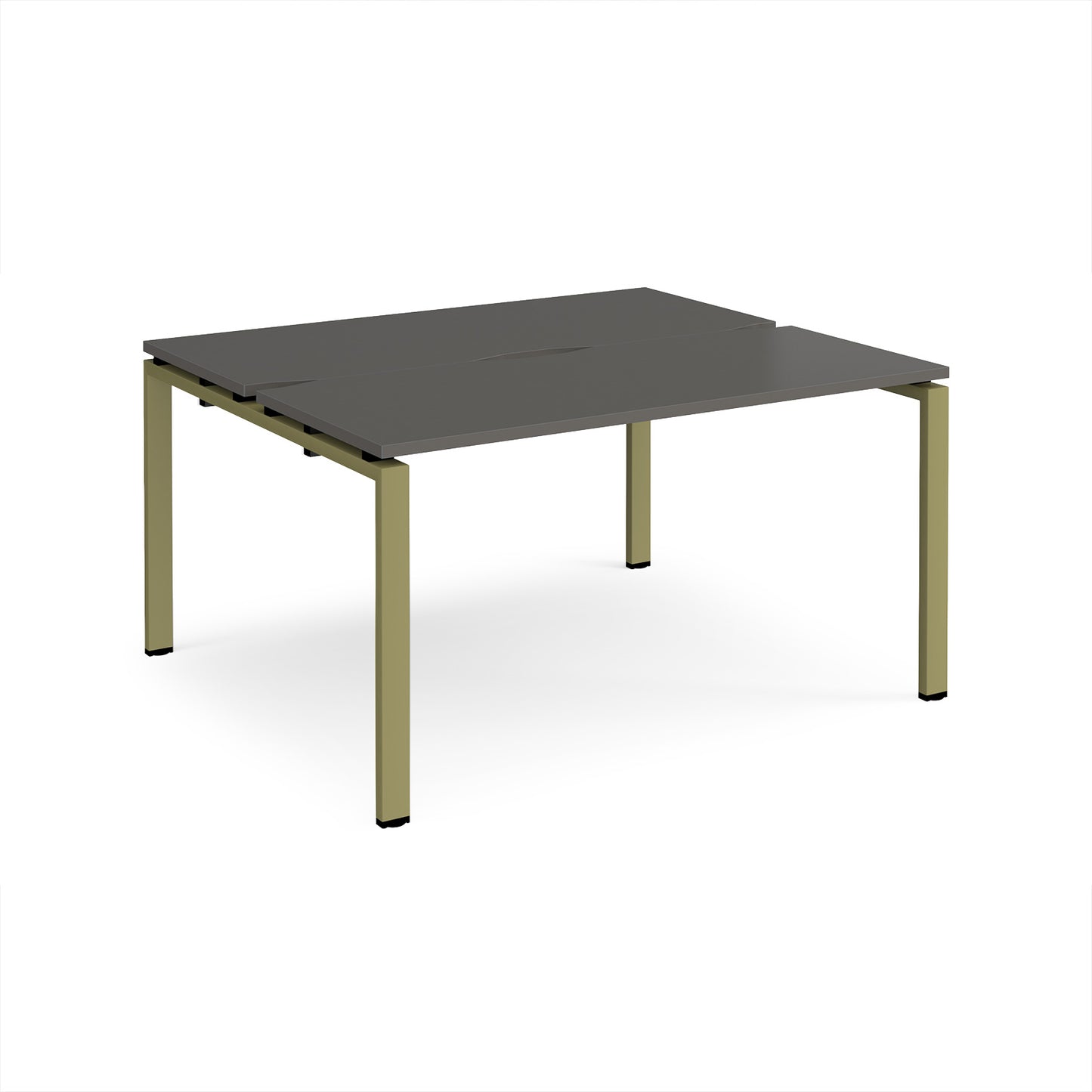 Adapt back to back desks 1200mm deep - E1412-GN-OG