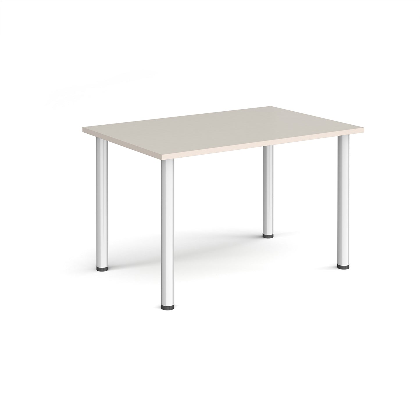Rectangular radial leg meeting table - DRL1200-S-LG