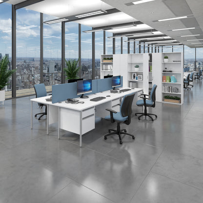 Contract 25 H-Frame straight desk