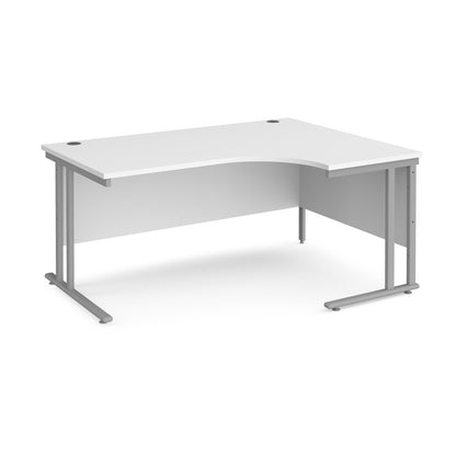 Maestro 25 cantilever right hand ergonomic desk - MC16ERSWH