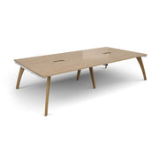 Fuze rectangular power ready boardroom table