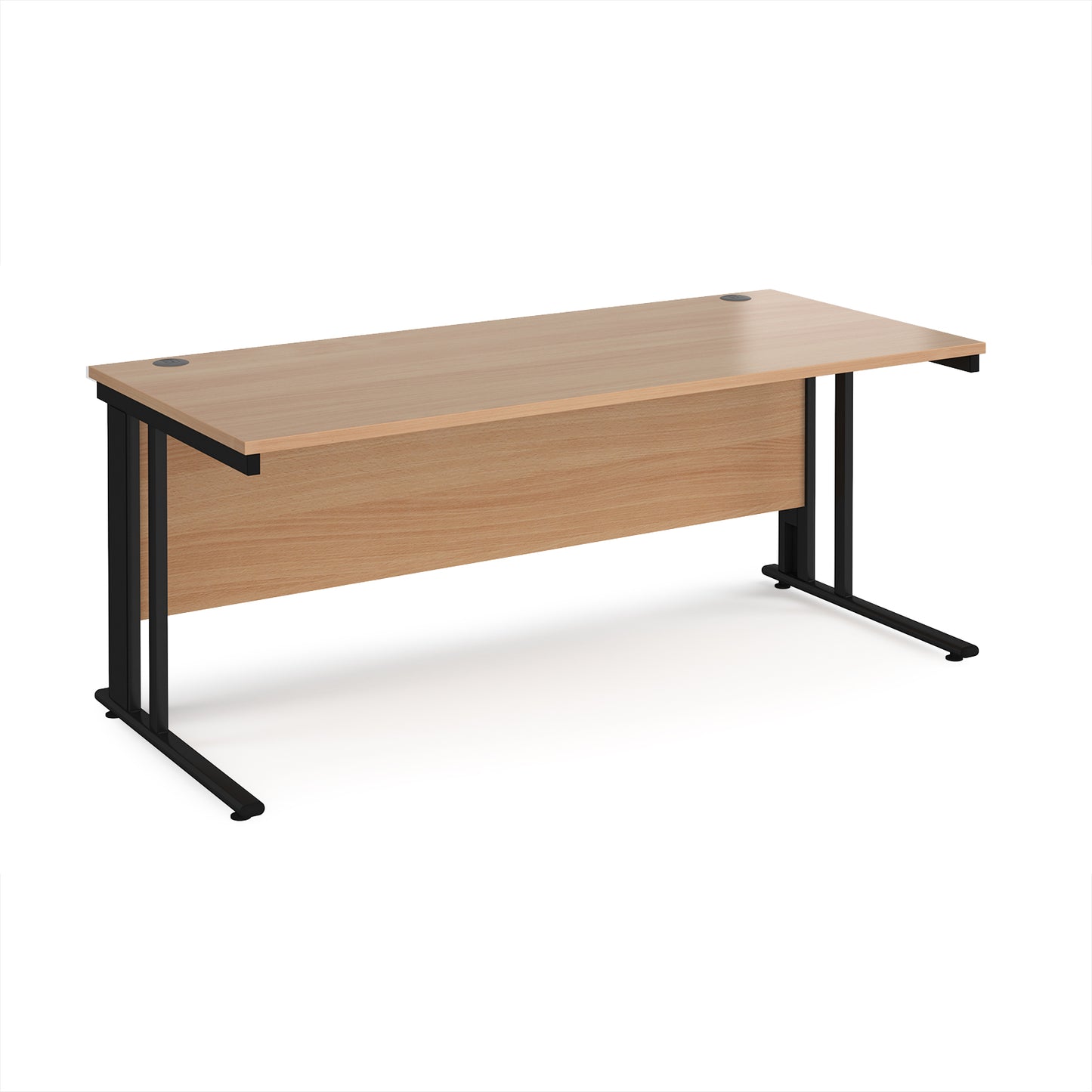 Maestro 25 cable managed 800mm deep desk - MCM18KB