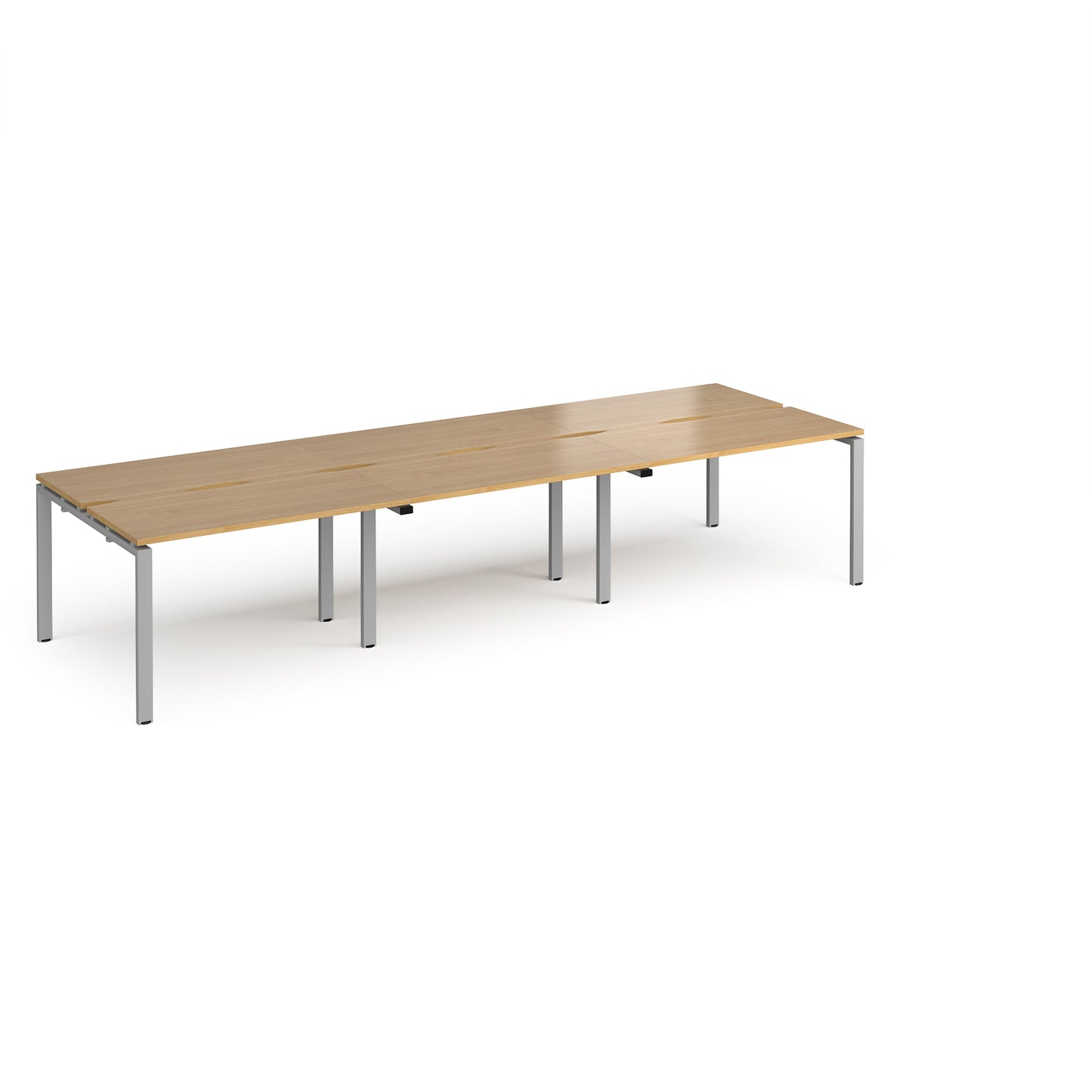 Adapt triple back to back desks 1200mm deep - E3612-S-O