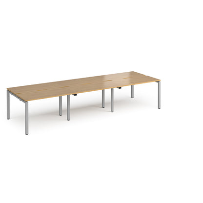 Adapt triple back to back desks 1200mm deep - E3612-S-O