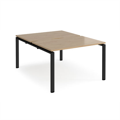 Adapt back to back desks 1600mm deep - E1216-K-KO