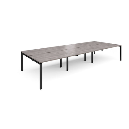 Adapt triple back to back desks 1600mm deep - E4216-K-GO