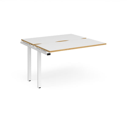 Adapt sliding top add on unit single 1200mm deep - STE1212-AB-WH-WO