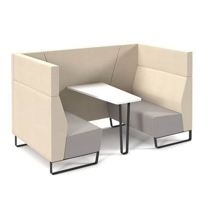 Encore Open high back meeting booth - ENCOP-POD04-MF