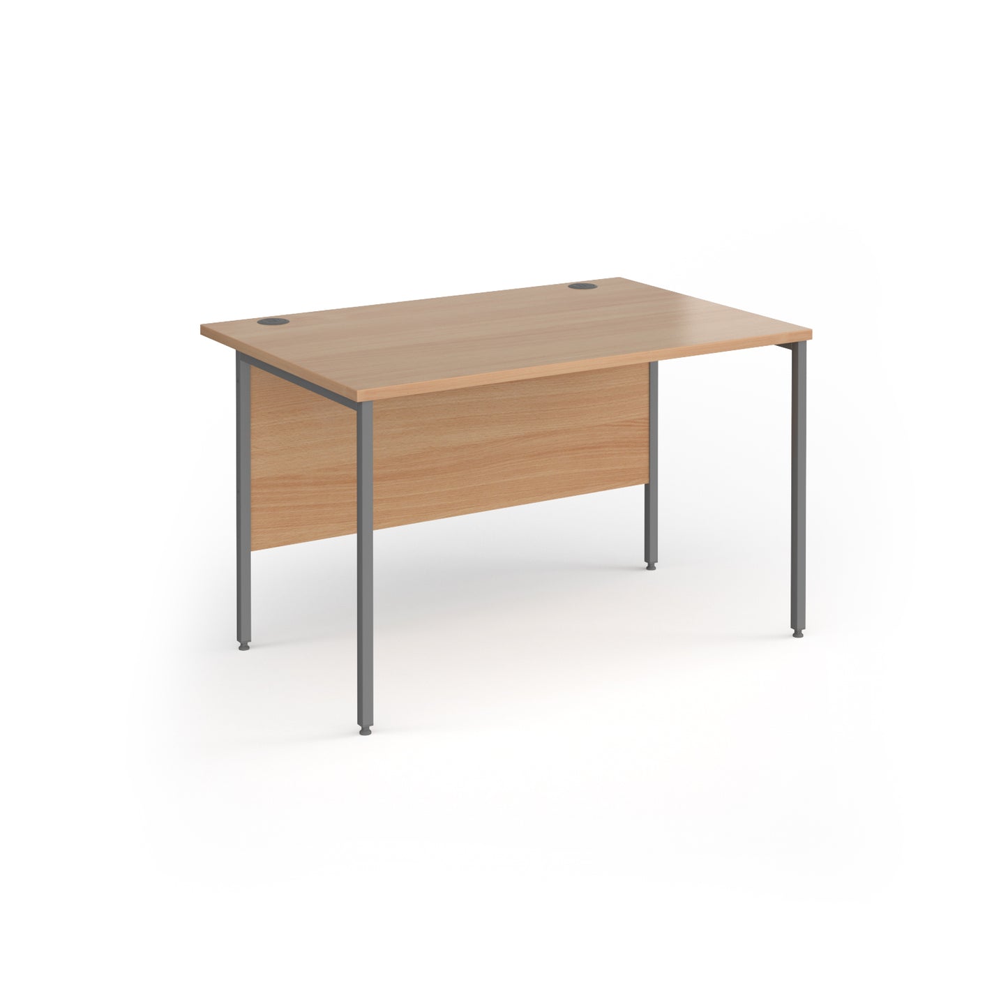 Contract 25 H-Frame straight desk - CH12S-G-B