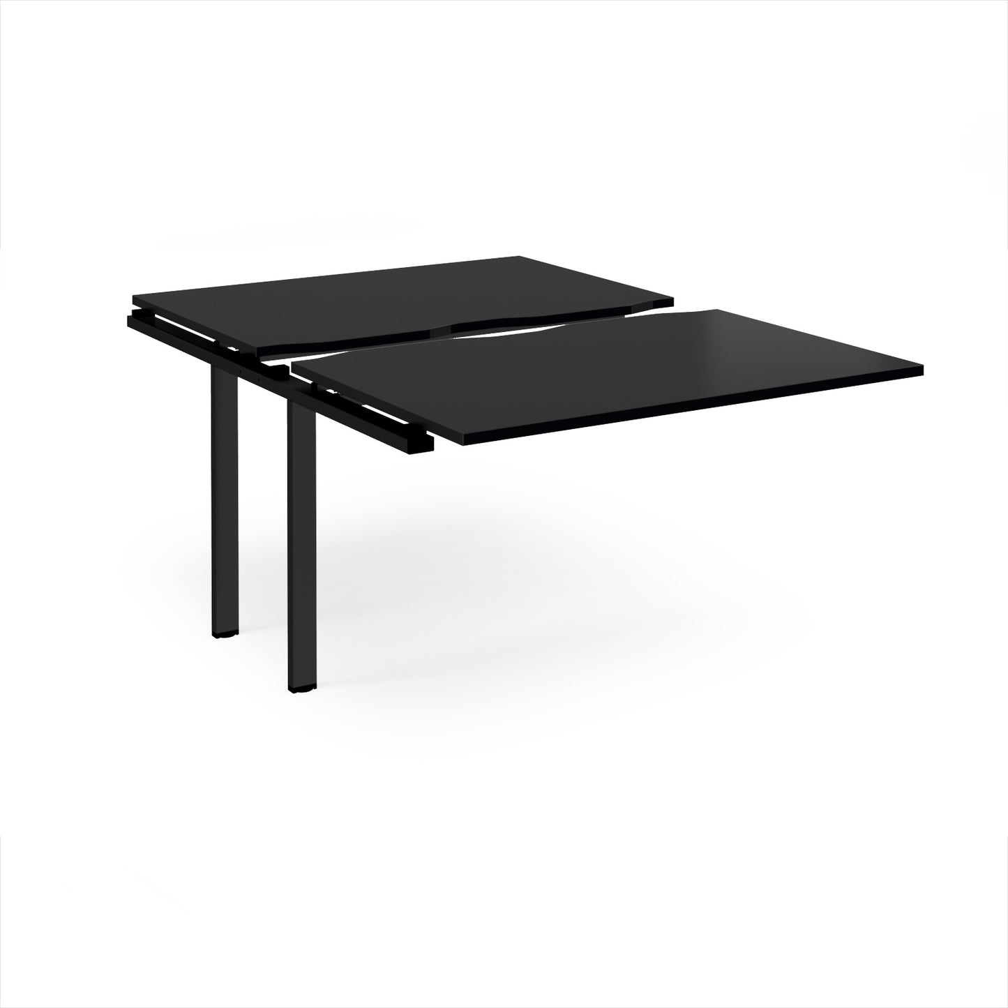 Adapt sliding top add on unit single 1600mm deep - STE1216-AB-K-BK