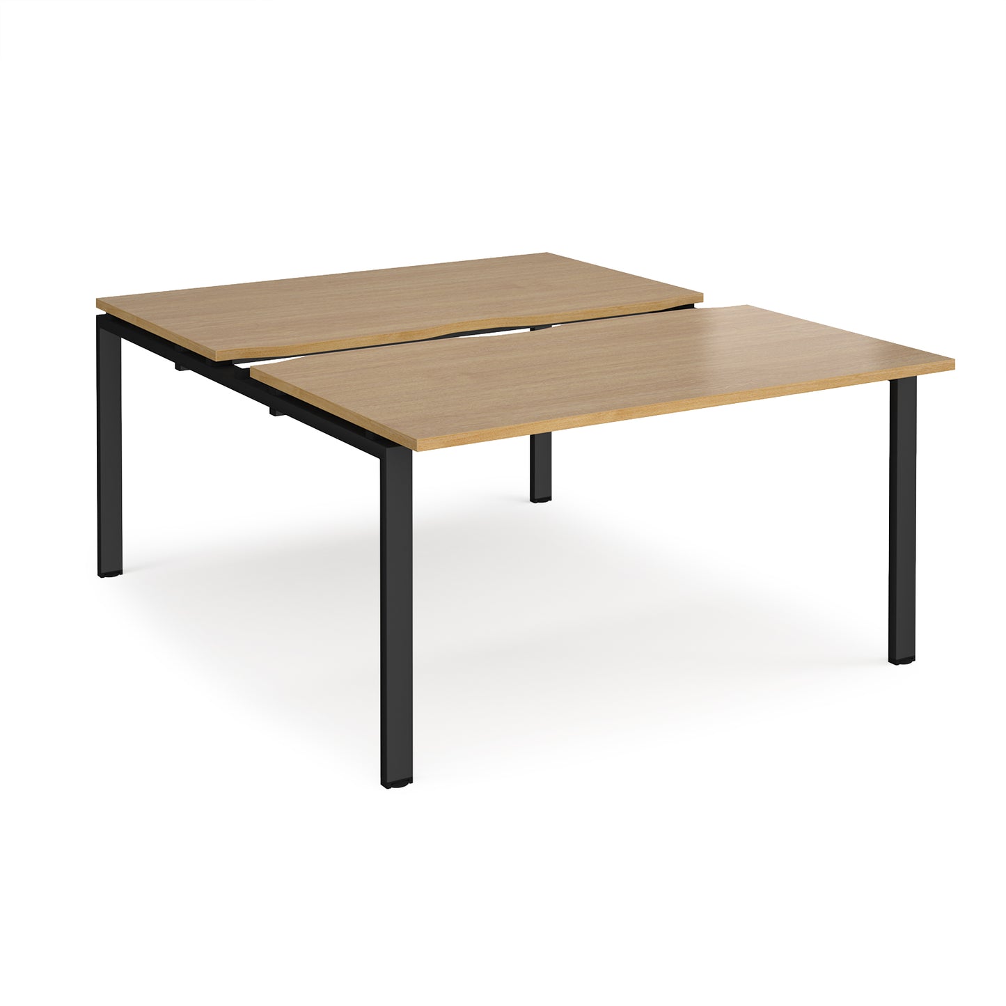 Adapt sliding top B2B desks 1600mm deep - STE1416-K-O