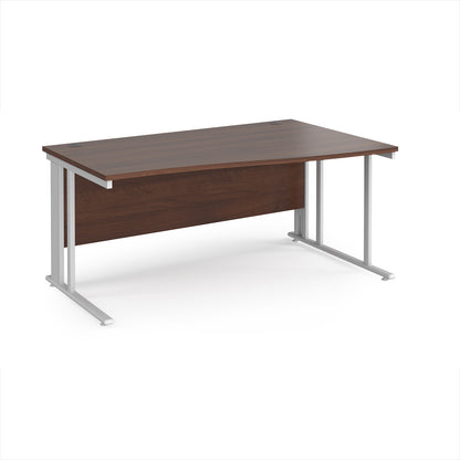 Maestro 25 cable managed right hand wave desk - MCM16WRWHW
